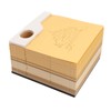 3D Memo Pad Chinese Dragon Palace Craft Paper Carving Sculpture