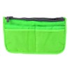 QUINTRA Double Zipper, Portable Cosmetic Organiser, Multifunction Storage Bag, Household