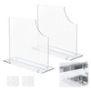 Sink Splash Guard, Clear Acrylic Splash Guards for Sink, 2