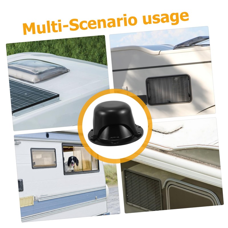 FUNOMOCYA 2 Inches Plastic Rv Roof Vent Hood Cover Camper