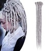 SEGO 20 Inch Dreadlocks Braids Extensions Synthetic Braiding Hair Crochet