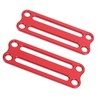 2PCS Weight Belt Keeper Aluminum Alloy 4 Hole Lightweight Dive
