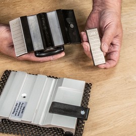 Trend FastTrack Mk2 Sharpener Kit, Hand-Operated, Consistent Angles, Portable, FTS/KIT/MK2