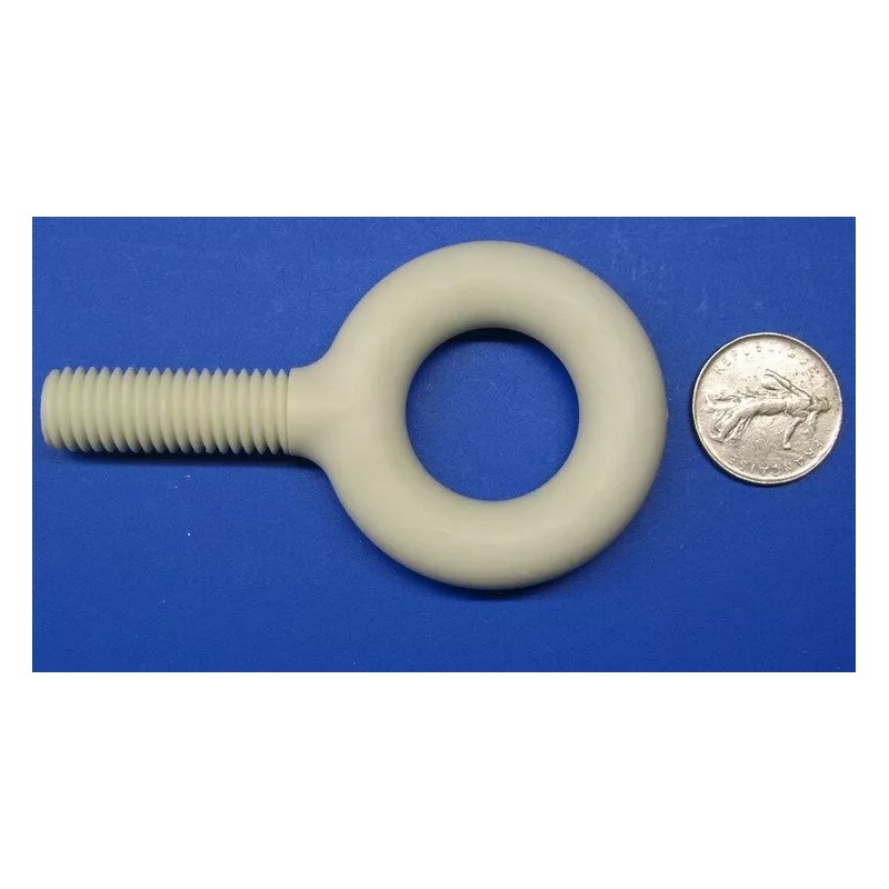 Basic Fiberglass Eyebolt 5/8"-11 x 1.75" Length, 1 Unit