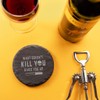 "What Doesn't Kill You Gives You XP" Engraved Slate Coaster
