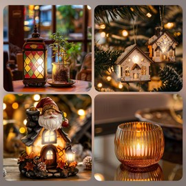 PUNPUBA LED Tea Lights Candles- 24Pack Flameless Candles Realistic and Bright Flickering Long Lasting 200Hours for Holiday Celebration,Party, Home Decoration WarmWhite,Battery Operated