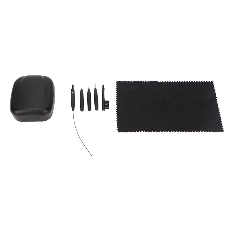 8pcs Hearing Amplifier Cleaning Kit Portable Hearing Amplifier Cleaning Tool