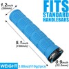 TOPCABIN Bike Grips Double Lock on Locking Bicycle Handlebar Grips
