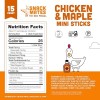 The New Primal Snack Mates Chicken and Maple Mini Sticks