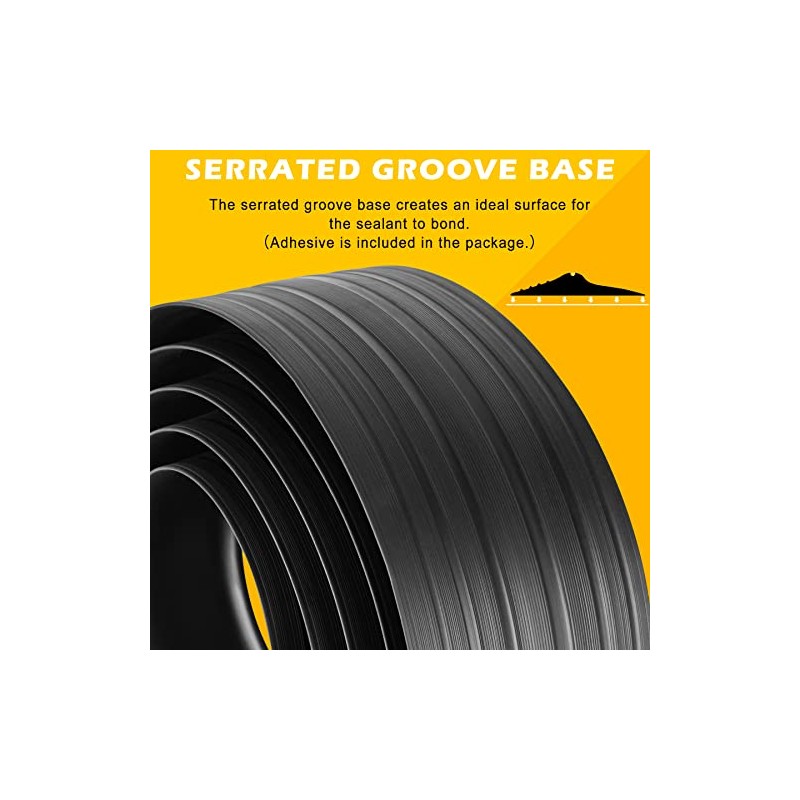 10Ft Universal Garage Door Bottom Threshold Seal Strip with 10oz
