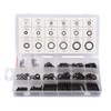 Blue Spot 40518 Nitrile Metric O-Ring Set - Black (225-Piece)