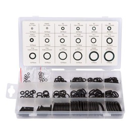 Blue Spot 40518 Nitrile Metric O-Ring Set - Black (225-Piece)