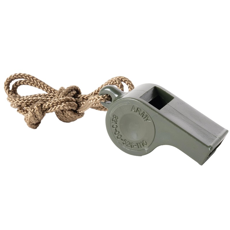 Rothco Public Safety Whistle - Sharp Sound Signal Tool for