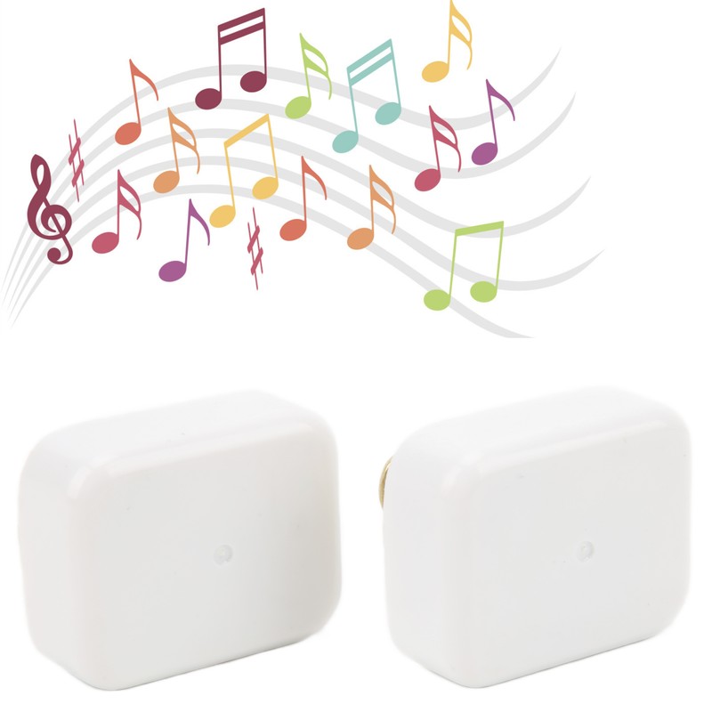 2pcs Music Box Musical Movement Wind Up Note DIY Exquisite