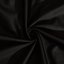 NTBAY 2 Pack 500 Thread Count 100% Egyptian Cotton Oxford Pillowcases, Super Soft and Breathable Euro King Pillow Cases | Hotel Quality Pillow Shams, 50x90 cm, Black