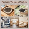 Portable Washing Machine 12L Upgraded | Foldable Mini Washer with