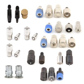 Snaps Rivet Grommet Prong Eyelet Popper Fastener Self Cover Fabric Button Hand Press Machine Set