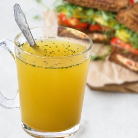 MOONG PANI Vegetable Broth Soup Powder (Italian Herbs, Garlic and Turmeric) Lower Sodium, Gluten-Free, Detox, Natural, Lower Sodium, Vegan, Keto, Fiber & Protein, Mung Bean, 3 Pack