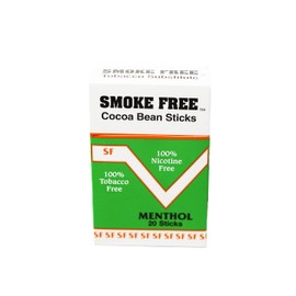 Smoke Free One Pack 100% Nicotine Free (Cocoa Bean Sticks) Regular Flavor 