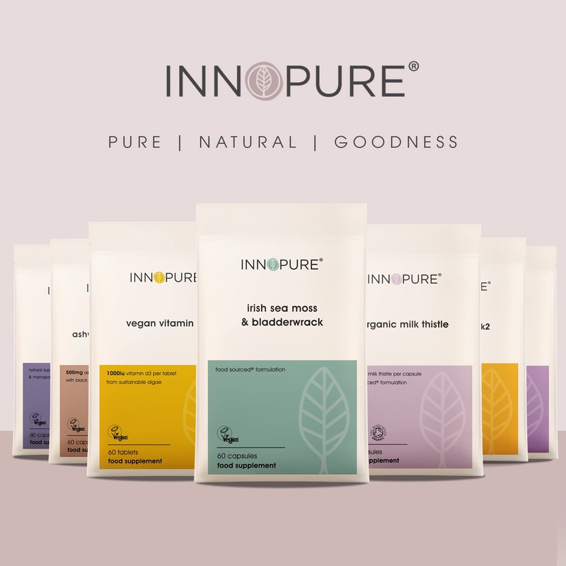 INNOPURE Irish Sea Moss & Bladderwrack - High Strength, Ethically