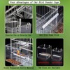 Automatic Bird Feeder for Cage, Automatic Acrylic Bird Feeder No