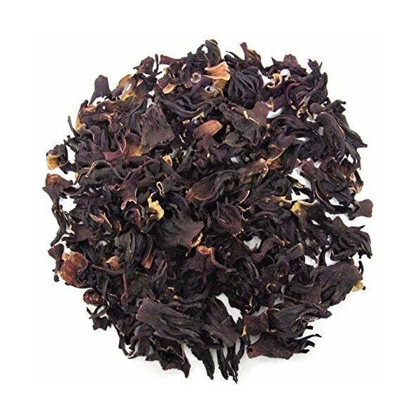 Premium Dried Hibiscus Flower Tea Leaves by It's Delish, 4 Ounce