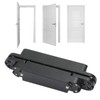 Hidden Door Hinges, Invisible Hinges for Hidden Door Silver Flush