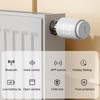 GHome Smart Radiator thermostat with gateway, Bluetooth connection app control,