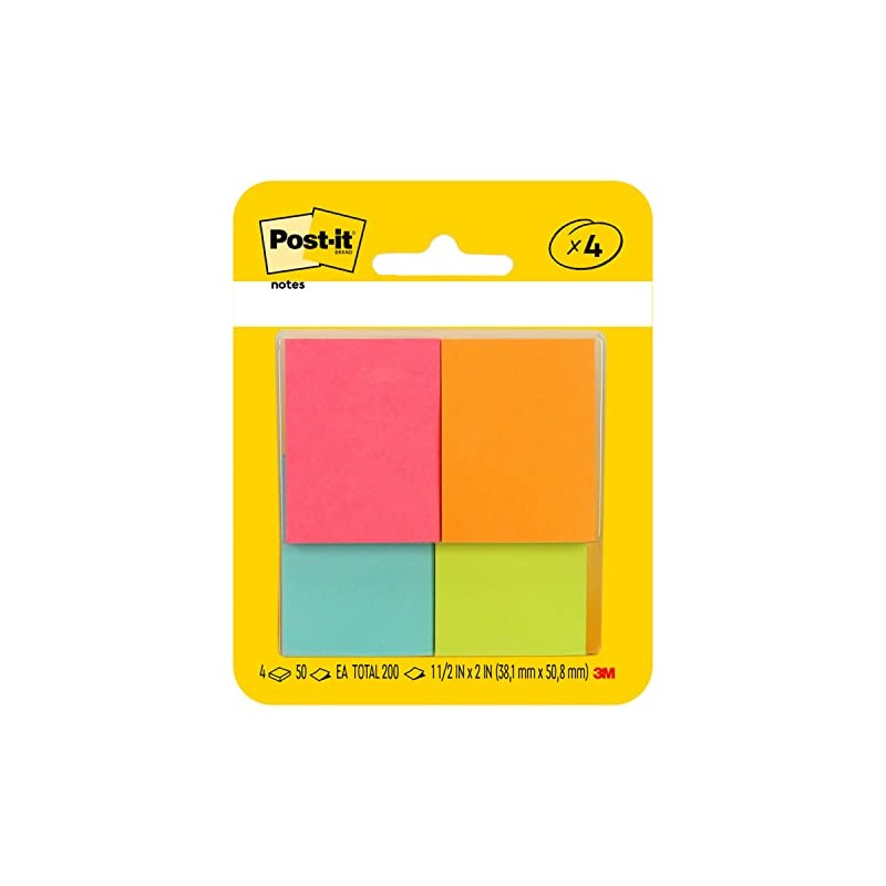 3M Post It Notas Adhesivas Style Hojas + 3M Post-it