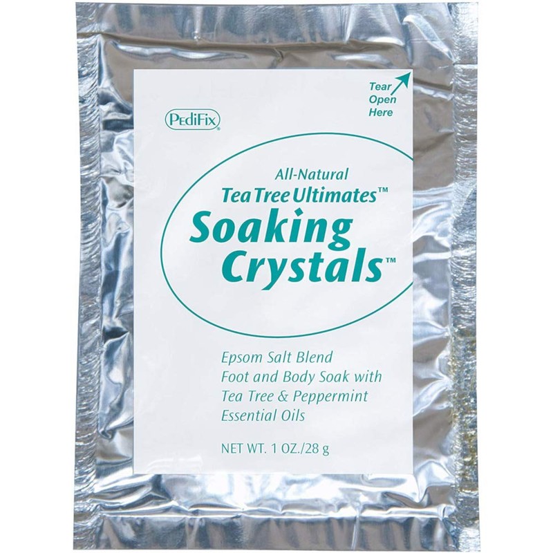 Pedifix Tea Tree Ultimates Soaking Crystals Foot Bath 6 Packets,