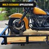 Nilight Motorcycle Wheel Chock 1800 lbs Capacity Wheel Cradle Holder