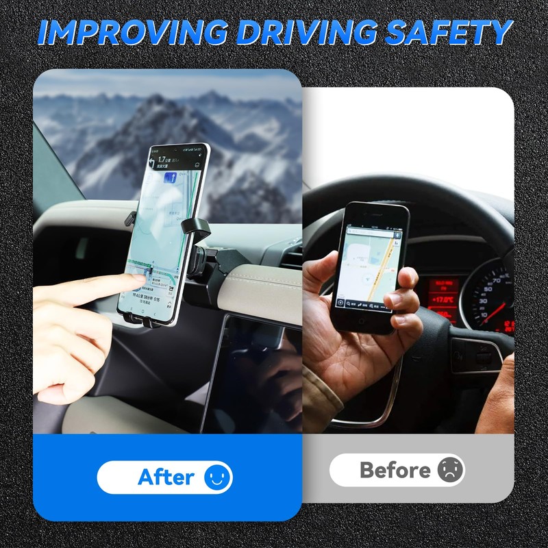 HIRUFAIT Phone Holder Compatible with Land Rover Defender 90 110