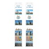2 Photo Holders with 8 Pockets in Landscape - Pockets