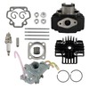 LABLT Carburetor Cylinder Piston Gasket Ring Top End Kit Replacement