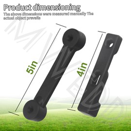 MWEDP 2 Set of AM122416 Grass Bag, Compatible with John Deere AM101602 Grass Bags, Fits Series 100 L110 X110 125 D100 LA120 Z225 & More