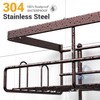 AKTECKE Shower Caddy Hanging Bathroom Organizer: Rustproof Shelf for Inside