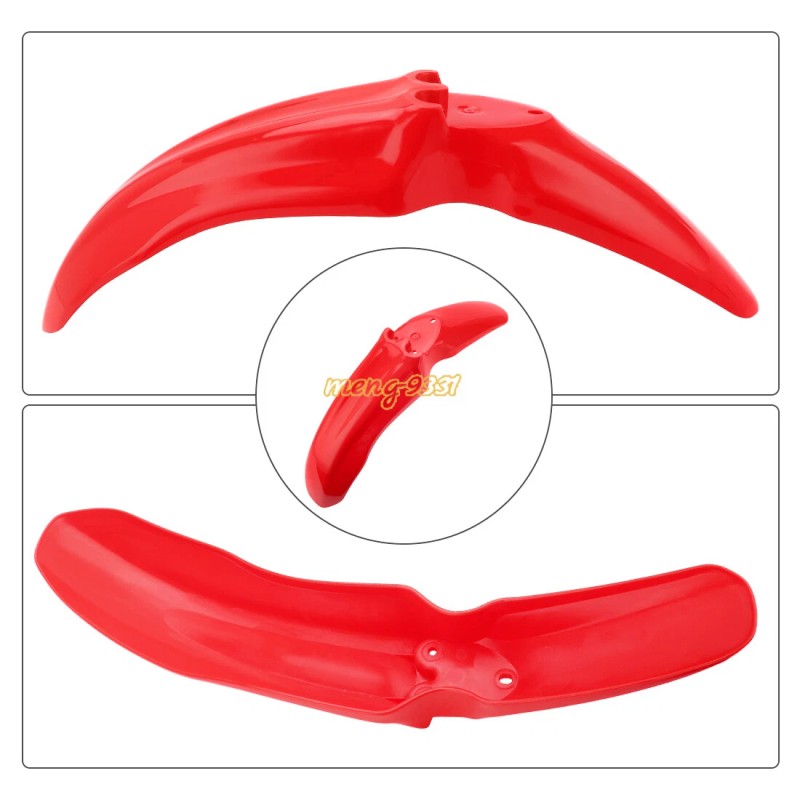 M MATI Red Plastic Mud Guard for 2004-2008 Honda CRF80F