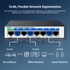 Goalake Managed Network Switches 8 Port Gigabit Ethernet LAN Switch,