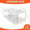 TOPITOP 2 Pack of 2 Tier Under Sink Storage Organizer
