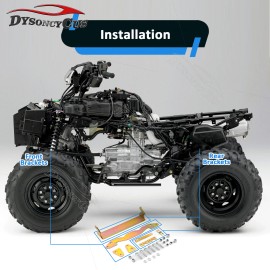 DY 2" Suspension Lift Kit Runs up to 28" tires For Honda Foreman Rubicon 500 01-14