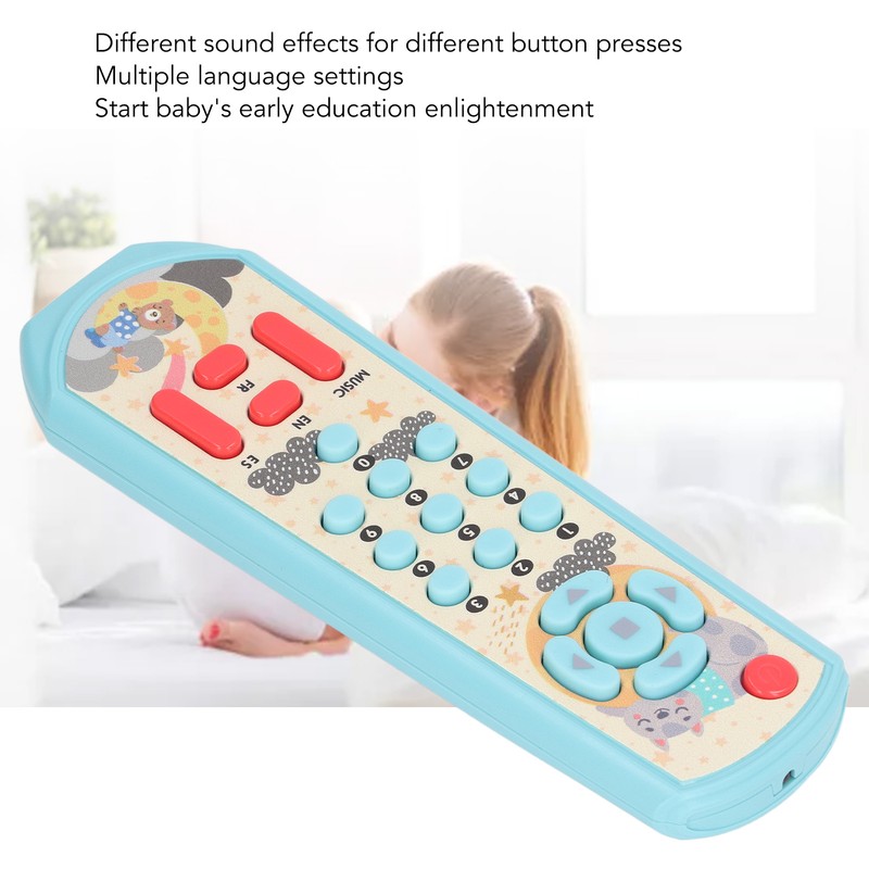 TV Remote Control Toy Baby Simulated Remote Control Toy with