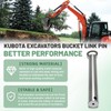 VORGENS Quick Attach Locking Pin, Fit for KUBOTA Excavators KX057
