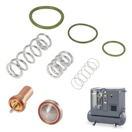 Kozlira 2901109500 Thermostat Valve Kit Fit for Atlas Copco GX7 Air Compressor #Replace 2901187200 Temperature Control Valve Maintenance Repair Kit