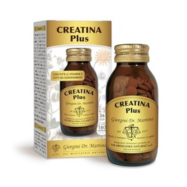 Dr Giorgini CREATINA Plus - 90 g (integratore di creatina monoidrato, arricchito di minerali, vitamine e altri nutritivi - 180 compresse)