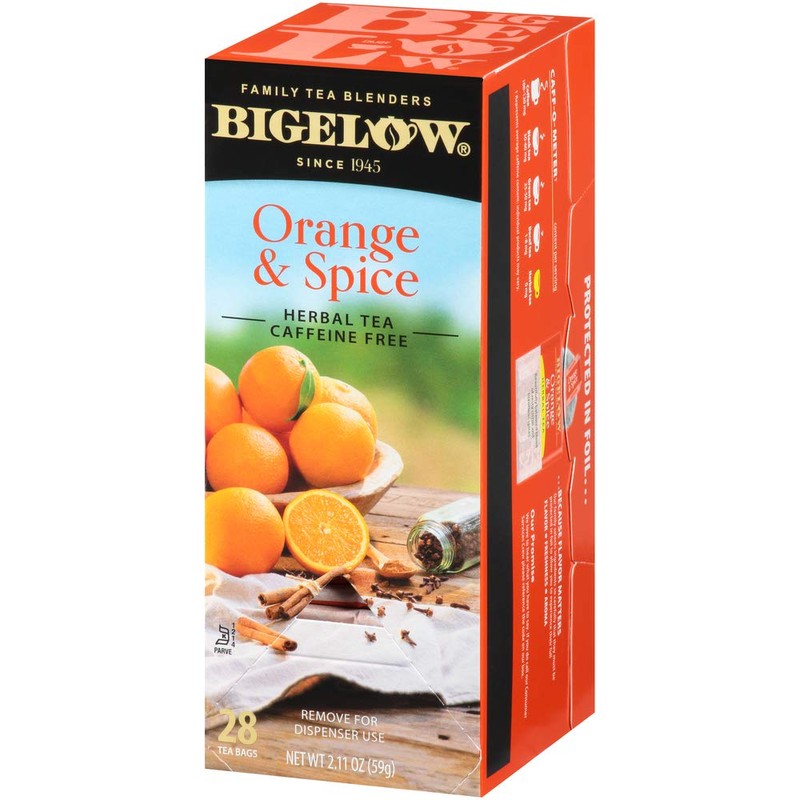 Bigelow Orange Spice Tea, 28 Count (Pack of 6)
