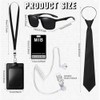 TOEECY Agent Costume Accessory Set Spy Accessories with Security Baseball