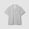 JAJU [JAJU] JAJU AIR Cotton 3/4 Sleeve Pajama Set_Melange Grey