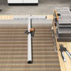 SUDEG 90cm T-Shaped Glass Cutting Tool,T Type Push Glass Cutter,Automatic