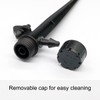 Topiverse 25 Pcs Drip Irrigation Emitters, Adjustable Flow 0-18 GPH