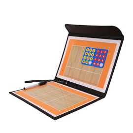 Kisangel Portapotty Dry Erase Clipboard Volleyball Clipboard Volleyball Whiteboard Volleyball Coaching Board Volleyball Dry Erase Board Tri-fold Magnetic Board Morphie Portable